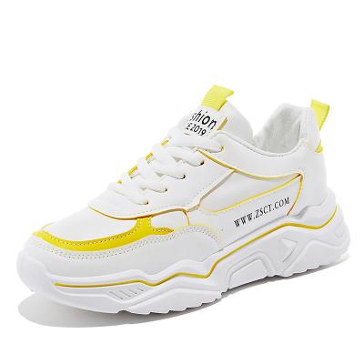 China New Style Greatshoe Anti-slippery Ins Lace Up Sneakers Fashion Sneakers Flat White Women Casual Sports Shoes for sale