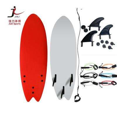 China Core: eps customized decorative china surfboard manufacturers swimming starting board, water agency surf, surfing longboard RED surfboard for sale