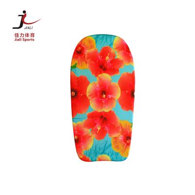 China Core: Wholesale cheap EPS red flowers boogie board EPS Mini Bodyboards For adults, china made EVA body swimming board for sale