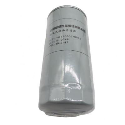 China Steel Truck Spare Part Filter Oil VG61000070005 61000070005 for sale