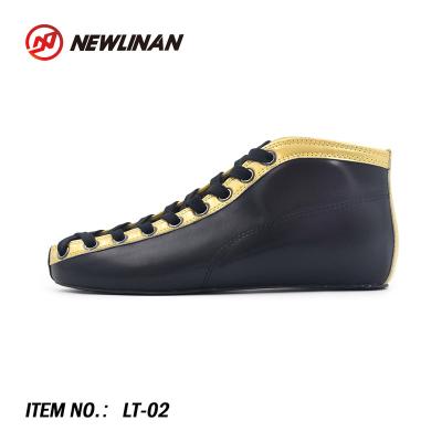 China Microfiber Newlinan Long Track Speed ​​Ice Skate Boot LT-02 for sale