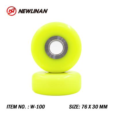 China Skate Board Rolls Aluminum Core 76x30mm Color W-100 for sale