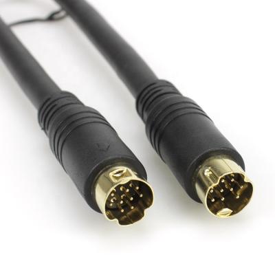 China Mini Multimedia Din 9 Pin Male To Male Audio Cable DM 9 for sale