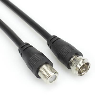 China F Jack Female To Male F Plug RF RG59 RF Coaxial Antenna Cable F Connector Plug Cable For TV 1908021115 for sale