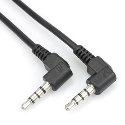 China Right Angle Speaker OEM ODM Custom 3.5mm TRRS Male Audio Cable for sale