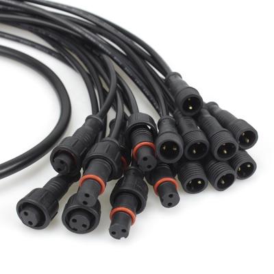 China Industrial Waterproof IP65 Adapter Cable 1 To 8 Way Y Splitter Power Cord Assembly Outdoor Power Cable Adapter for sale