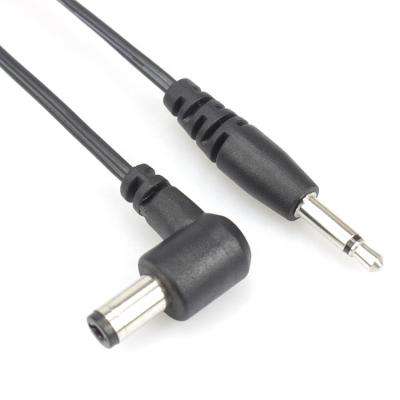 China Consumer Electronics 3.5mm DC Plug Power Extension Cord Barrel Jack Power Cable 5.5x2.1mm to 3.5MM DC for sale