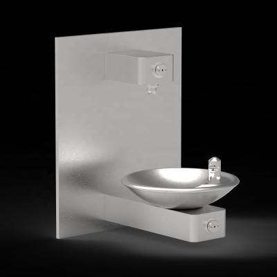 China Hotel TB9-1F ADA Wall Mount Vandal-Resistant Drinking Fountain and Bottle Filler for sale