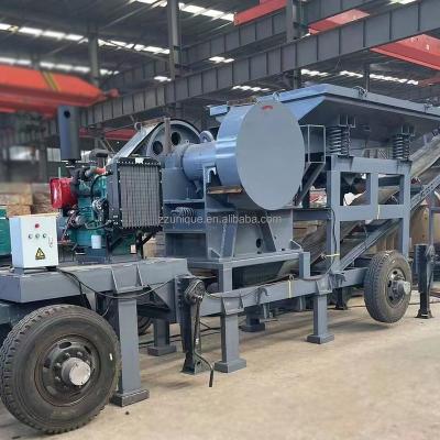 China Mining Crushing and Screening Plant Mobile Portable Crushing Plant Tracked Mobile Screening Plant for sale