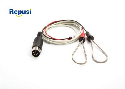 China EMG reusável Ring Electrodes Red And Black com o conector grande padrão do círculo do RUÍDO de 5 Pin à venda