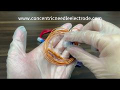 Medical disposable single corkscrew needles