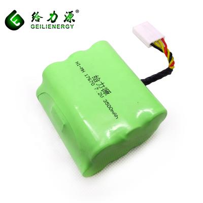 China Vacuum Cleaner Battery Pack 17670 NIMH A 3500 mah 7.2 V For Vacuum Cleaner for sale