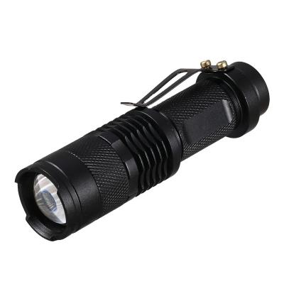 China Zoomable Led Light Hot Sale Aluminum Alloy Waterproof UV 365nm 395nm Black Light Mini Portable UV Flashlight for sale