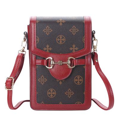 China High Quallity Small Crossbody bags Lady Phone Wallet Fashion leather wallet for Women Purse Mobile Phone Bags for sale