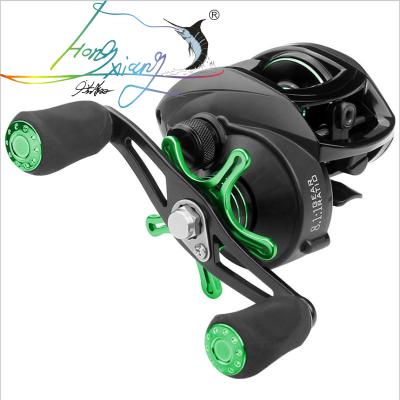 China Best Baitcasting Reel 8.1:1 12+1BB Bass Fishing Reel 8KG Max Drag Left Right Hand Reel Reinforced Nylon Body White Bass 1000 for sale