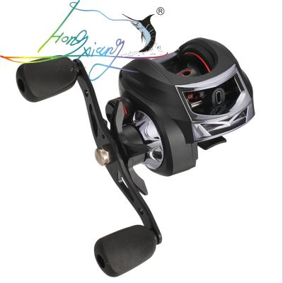 China Best Baitcasting Reel 6.3:1 13+1BB Bass Fishing Reel 8KG Max Drag Left Right Hand Reel Reinforced Nylon Body White Bass 1000 for sale