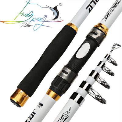 China Glass FRP Fishing Rod Telescopic Fishing Pole 2.1M -3.6M Carp Fishing Rod Driver Hard Carbon Fiber for sale