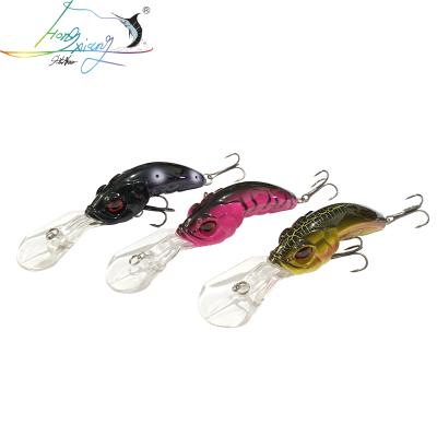 China Lure 13.4g/10cm Lure Rock Mino Rock Hook Dish Blood Bowl Dish ABS Long Tab Plastic Type Bait Deep Dive Shrimp Bait for sale