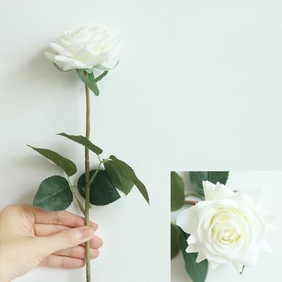 China Wedding Real Latex Flowers Wedding / Decoration Touch Moisturized Artificial Rose Flowers For Sale for sale