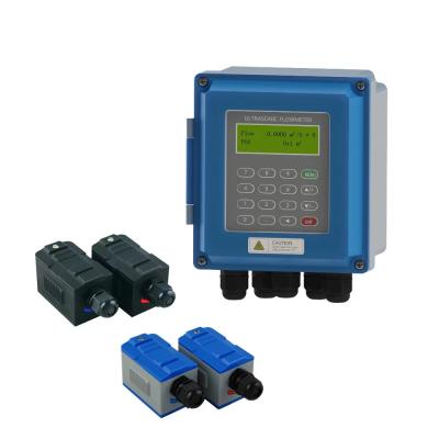 China Pipeline Split Ultrasonic Flowmeter/Flange-on Wall Ultrasonic Flowmeter/Handheld Portable Flowmeter MGG/KL-UF for sale