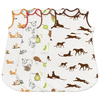 China Sleeveless Sleeping Bag Sleeping Bag Baby Sleeping Sack Sleeping Bag Oganic Wholesale Antibacterial Warm Animal Newborn Cotton for sale