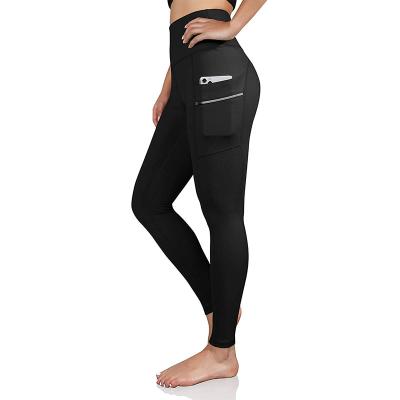 China Mayor Compression Workout High Waist Breathable Por Gaiters Double Pockets Yoga Pants Crack! crack! booty tight butt gym lifting gaiters for women for sale