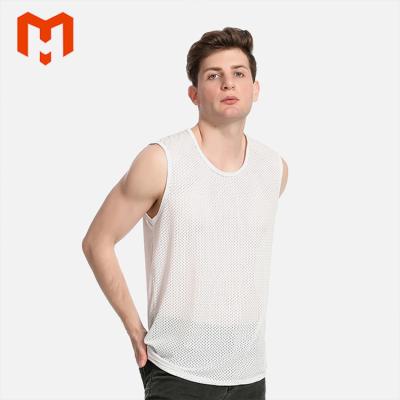 China Customized Outdoor Men's Running T-Shirts Running Fitness Sleeveless Quick Dry Gym Shirts Sports Compression Shirts Invests For Men for sale