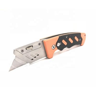 China High Quality Custom Logo Non-variable Folding Knife Cutter Box Utility Knife for sale