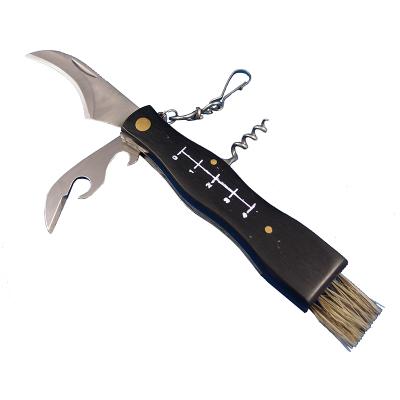 China High Quality Multifunctional Open Slide Mushroom Outdoor Folding Knife for sale