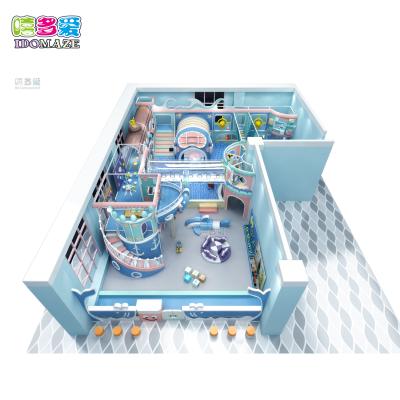 China Plastic Indoor Playground Amusement Land Homemade Ocean Theme Playground Equipment for sale