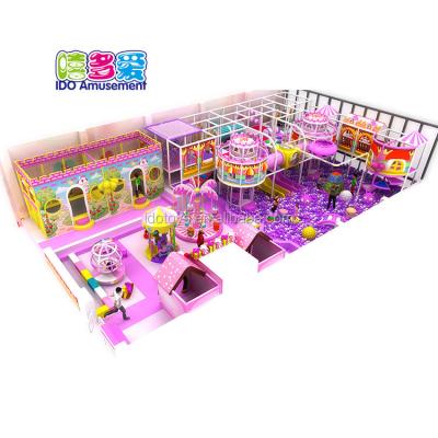 China Plastic Candy Themed Large Commercial Kids Soft Toy Indoor Playground Equipment for sale