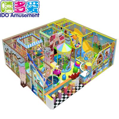 China Coloful Indoor Soft Playground Equipments Plastic Kids Playgrounds For Games for sale