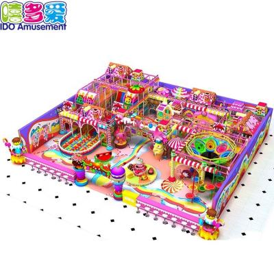 China Customized Kids Wholesale Plastic Candy Playground Indoor Soft Playground Equipment for sale