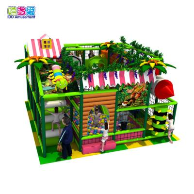 China Forest Theme Kids Plastic Treehouse Indoor Playground Equipment Maze for sale