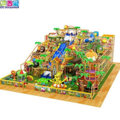 China Plastic Indoor Jungle Gym Playground Equipment For Kids for sale