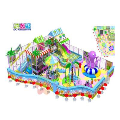 China Small Plastic Indoor Kids Entertainment Playground Equipment for sale