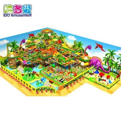 China Large Commercial Plastic Indoor Playground Jungle Theme for sale