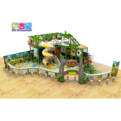 China Customized Themed Plastic Dinosaur Children Kids Playground Theme Park Equipment Indoor Playground for sale