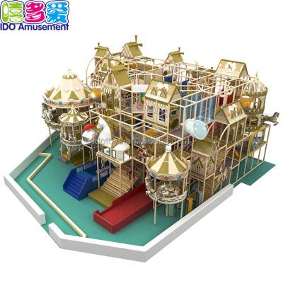 China Children plastic commercial playground carousel indoor circus,circus equipment indoor playground for sale