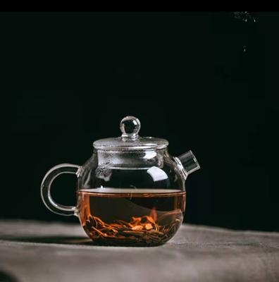 China Hot Resistant Glass Teapot 150ml Clear Chinese Cha Borosilicate Teapot Hu Kongfu Traditional Tea Stored for sale