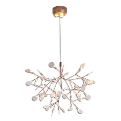 China Modern PC Chandelier High Quality Pendant Lamp Firefly Lighting Stainless Steel LED Pendant Light for sale