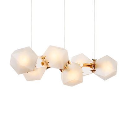 China New Modern Modern Box Lamp Home Decoration Chandelier Design Lighting Furniture Chandelier for sale