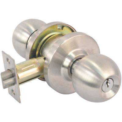 China SteelTiffanthy Brand Dummy Stainless Steel Front Entrance/Privacy/Passage/Handle For Privaci Wc Round Door Knob Lockset Door Knob for sale