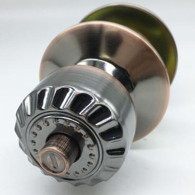 China Solid Wood Doors/Free Sample Steel Furniture Doors Knob Door Lock Satin Privacy Bedroom Hardware Cylindrical Entry Door Lock Set for sale