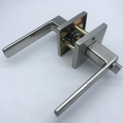 China Heavy Duty Stainless Steel High End Lever Latch Passage Door Handle Tubular Lock for sale