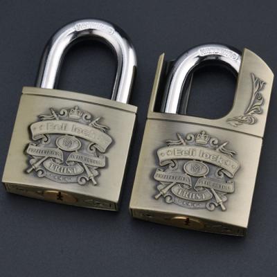 China Easy Installation Hot Sale Southeast Asia Size Quality Haevy Iron Padlock for sale