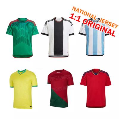 China Shirts & World's Leading 2022 Team Cup Soccer Jersey Qatar Netherlands Korea Iran Japan National Jersey for sale