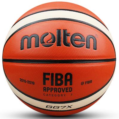 China Basketball Playing Official Match Basketball GG7X Size 7 Molten Basketball Ball for sale