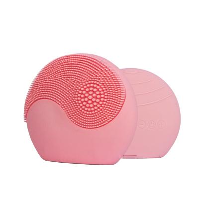 China Personal Facial Cleansing Vibrating Face Sonic Facial Scrubber Brush Professional Massage Girl 3d Brush for sale