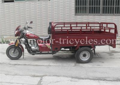 China Professional Manul Clutch 3 Wheel Cargo Motorcycle >30 ° Climbing Capacity for sale